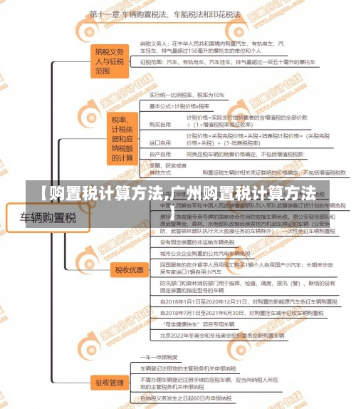 【购置税计算方法,广州购置税计算方法】