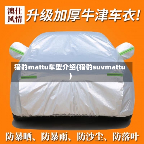 猎豹mattu车型介绍(猎豹suvmattu)