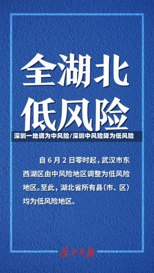 深圳一地调为中风险/深圳中风险降为低风险