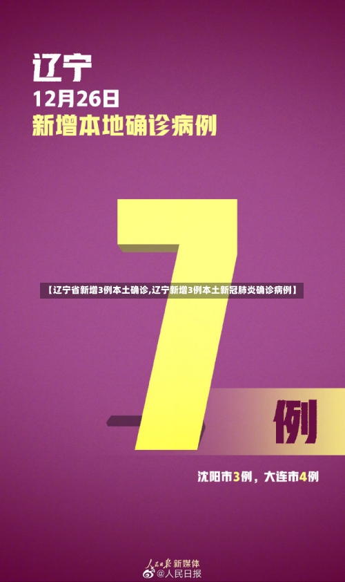 【辽宁省新增3例本土确诊,辽宁新增3例本土新冠肺炎确诊病例】