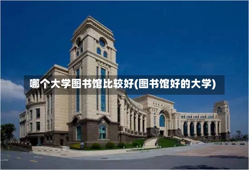 哪个大学图书馆比较好(图书馆好的大学)