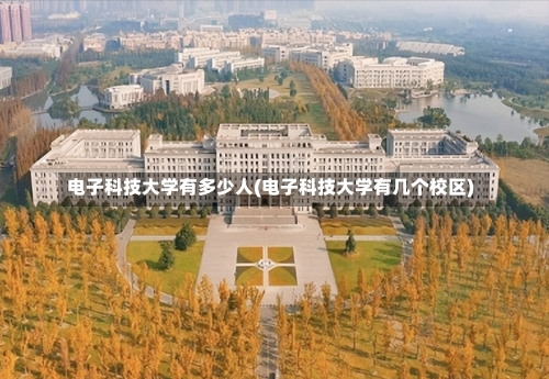 电子科技大学有多少人(电子科技大学有几个校区)